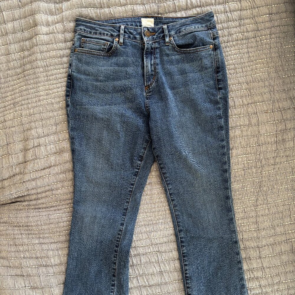 Ann Mashburn "The Kendall Flare" Ankle Length Jeans - Size 28